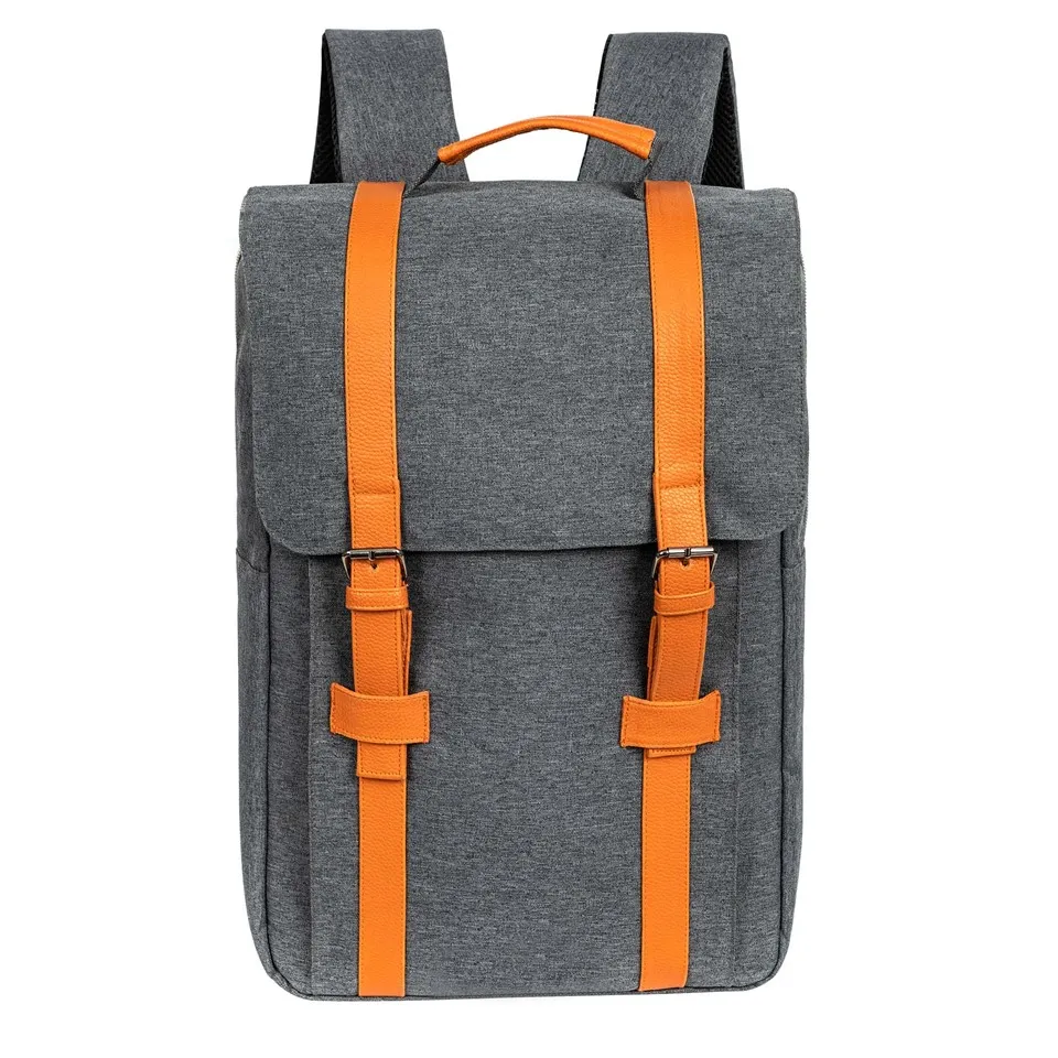 Geknikte tweekleurige rugzak