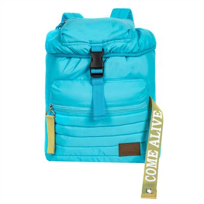 Getextureerde katoenen rugzak