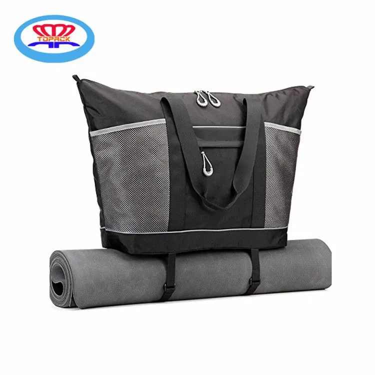 Yogamattas met ruime zakken